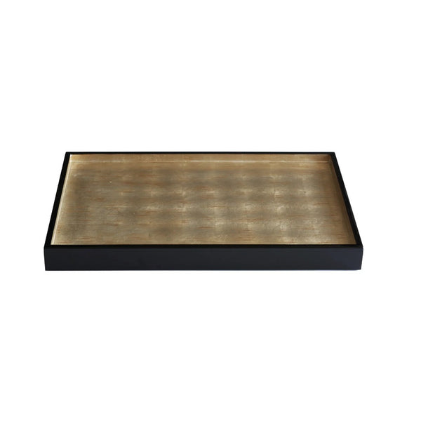 Windsor Tray Medium in Silver Leaf by Posh Trading Company