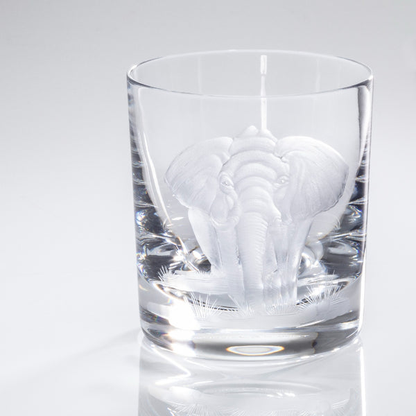 Elephant Glass "Big Five" by Sonja Quandt