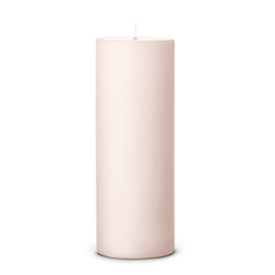 Pillar Candle in Light Pink Misty Rose Matt 20cm