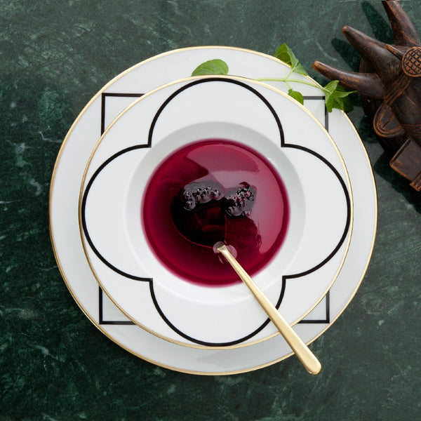 Pasta Plate with Rim - MY CHINA! CA’ D’ORO