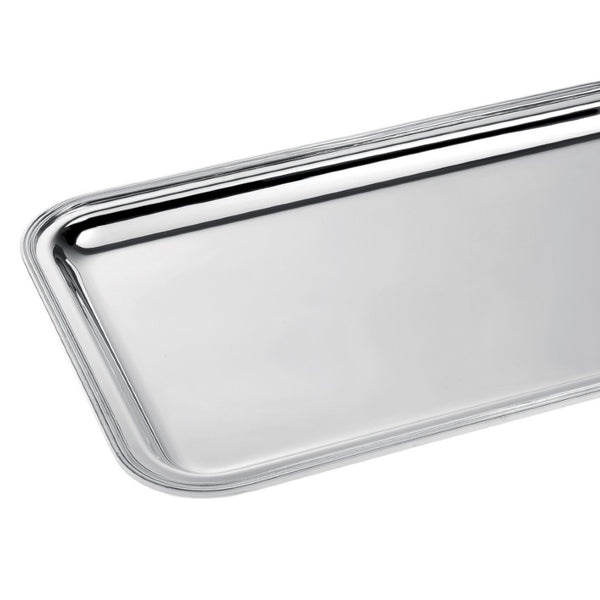 Rectangular "Rencontre" Service Tray, Small, Silver Plated by Ercuis