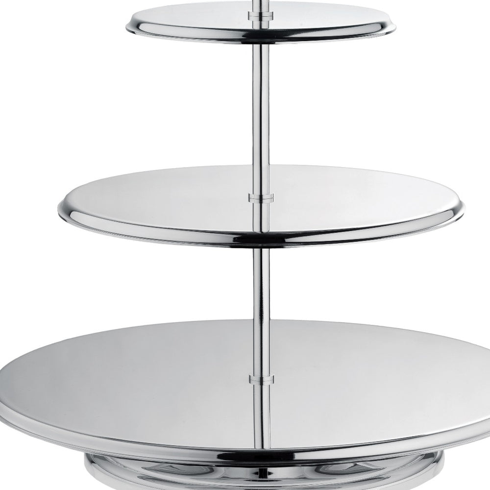 Stainless Steel Level Cake Stand Three Tier Pastry Stand