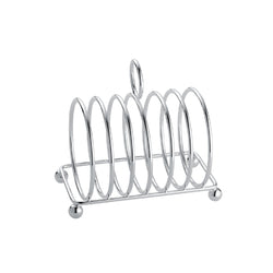 Silver Plated Toast Rack for 6 Slices "Latitude" by Ercuis