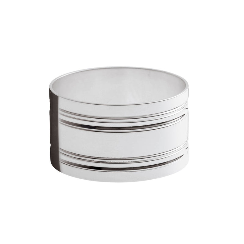 Filets Napkin ring by ERCUIS, Silver Plated