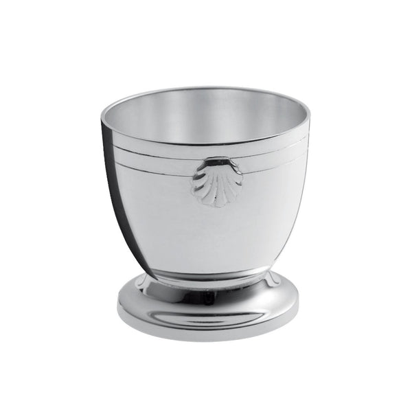 Coquille Egg Cup by Ercuis, Silver Plated