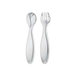 Baby Flatware 2 Pieces Mistral by Ercuis, Silver Plated
