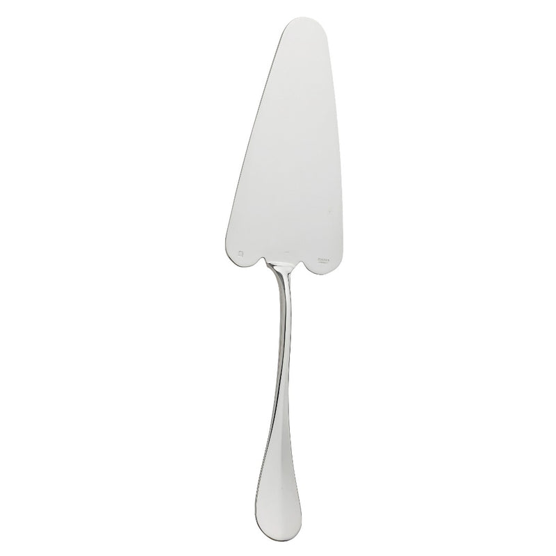 Ercuis Baguette silver-plated pie and cake server with triangular blade and polished handle.