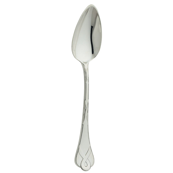 Silver-plated after-dinner tea spoon with slender handle, Paris colllection by Ercuis.
