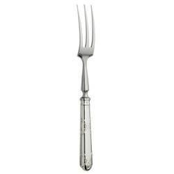 Paris silver-plated carving fork with French design by Ercuis.