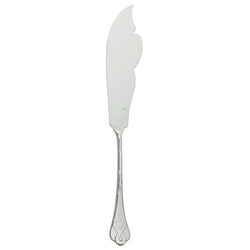 Paris silver-plated fish serving knife with French design by Ercuis.