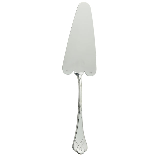Paris silver-plated pie server with French design by Ercuis.