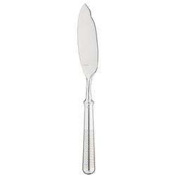 Silver-plated Transat fish knife with engraved handle by Ercuis.