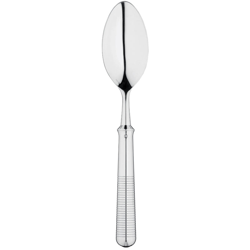 Transat silver-plated dinner spoon by Ercuis with engraved handle.