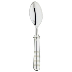 Transat silver-plated moka spoon with engraved handle by Ercuis.