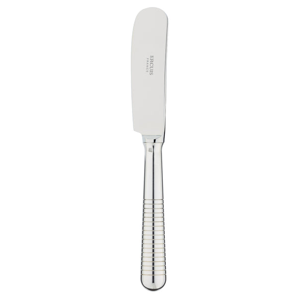 Transat silver-plated butter spreader with engraved handle by Ercuis.