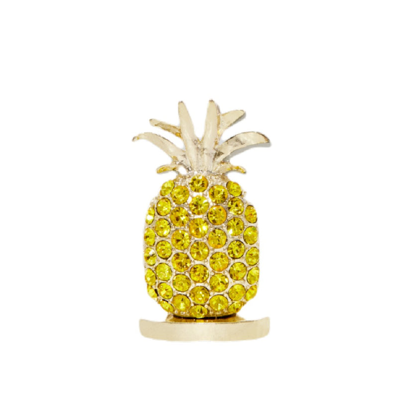 Pineapple Place Card Holders, Yellow by Joanna Buchanan - Set of 2