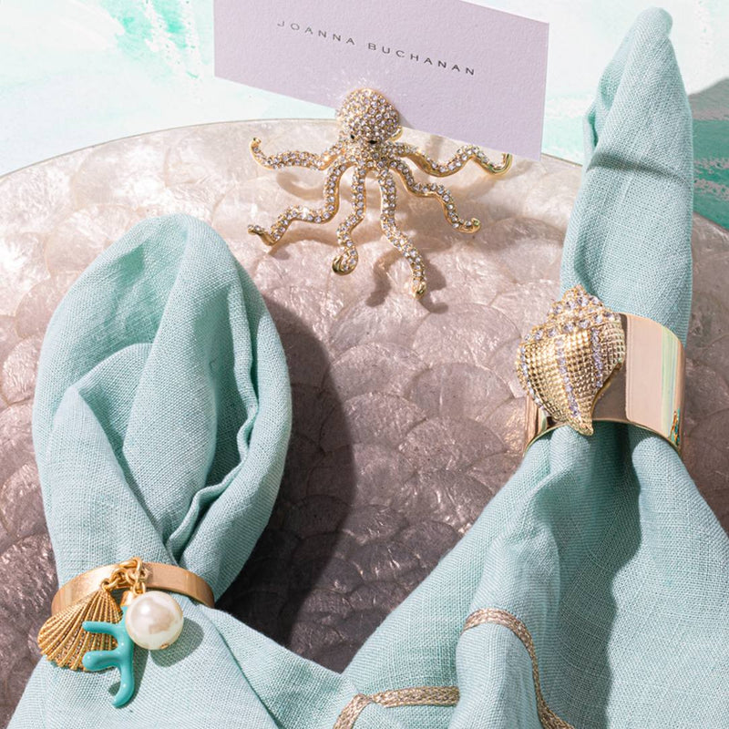 Octopus Place Card Holders by Joanna Buchanan - Set of 2