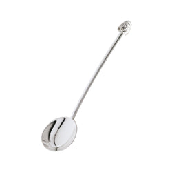 Silver Plated Jam Spoon "Raspberry" by Sonja Quandt