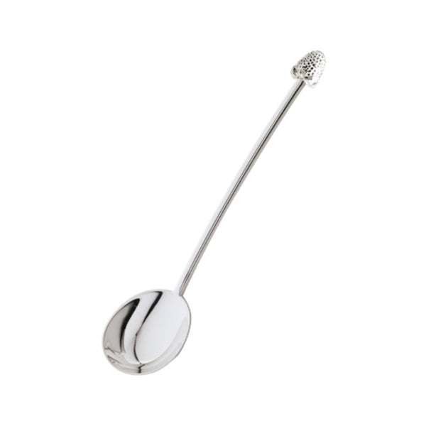 Silver Plated Jam Spoon "Raspberry" by Sonja Quandt