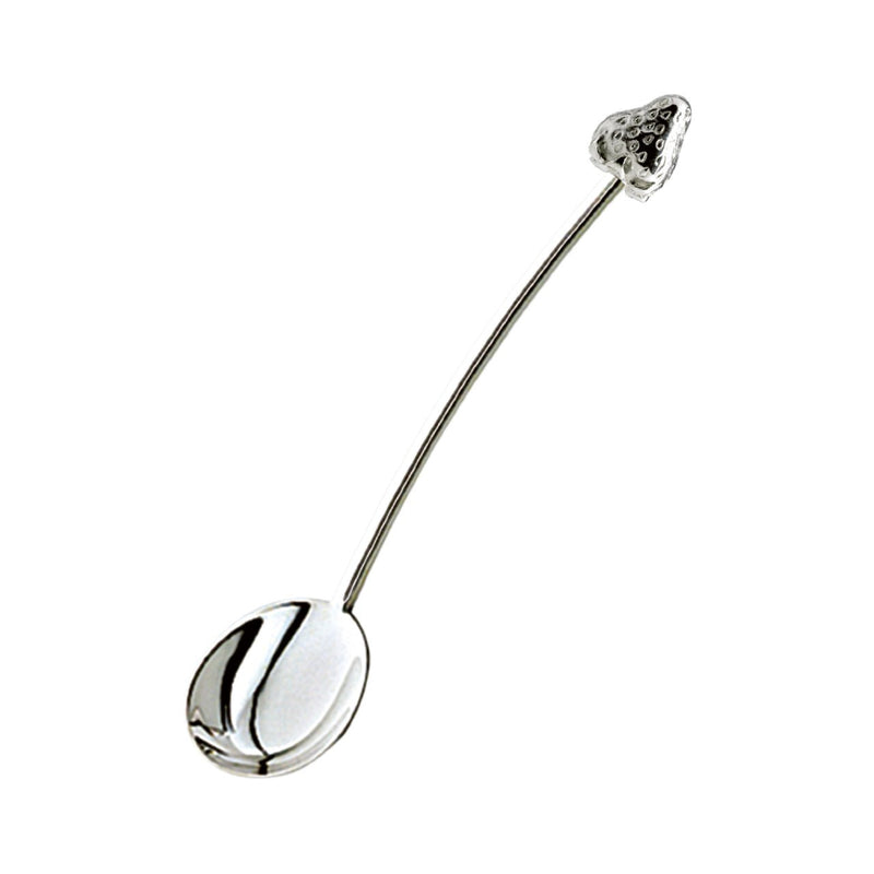 Silver Plated Jam Spoon "Strawberry" by Sonja Quandt
