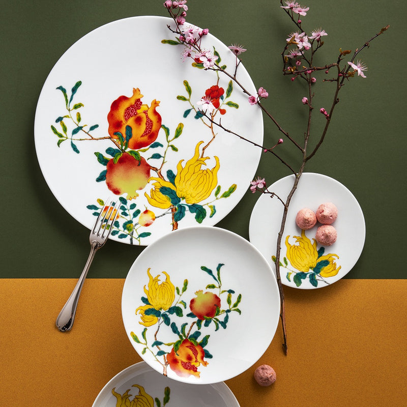 Dessert Plate White Background - Harmonia