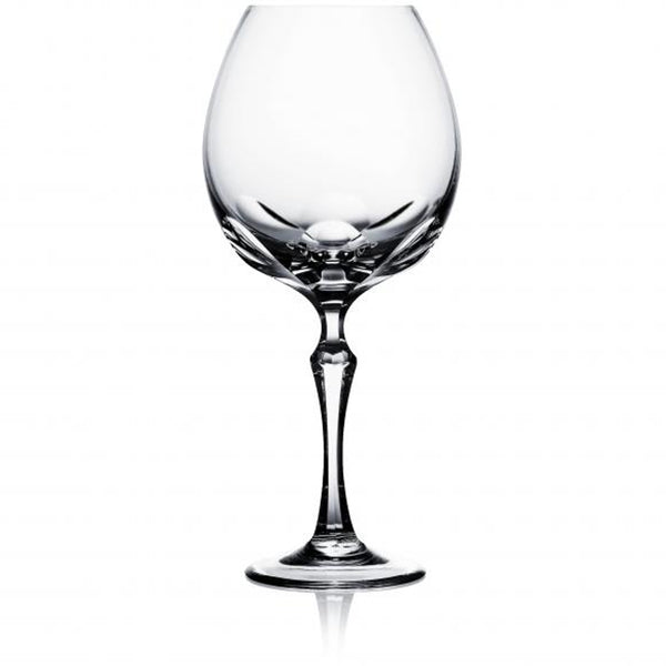 Classic Clear Burgundy Glass