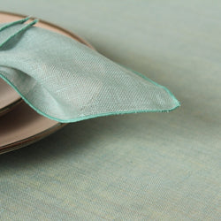 Linen Napkin 'Garza' in Sage Green by Giardino Segreto
