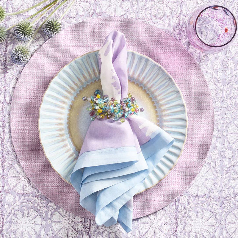 Spritz Napkin Ring in Sorbet by Kim Seybert | Set of 4