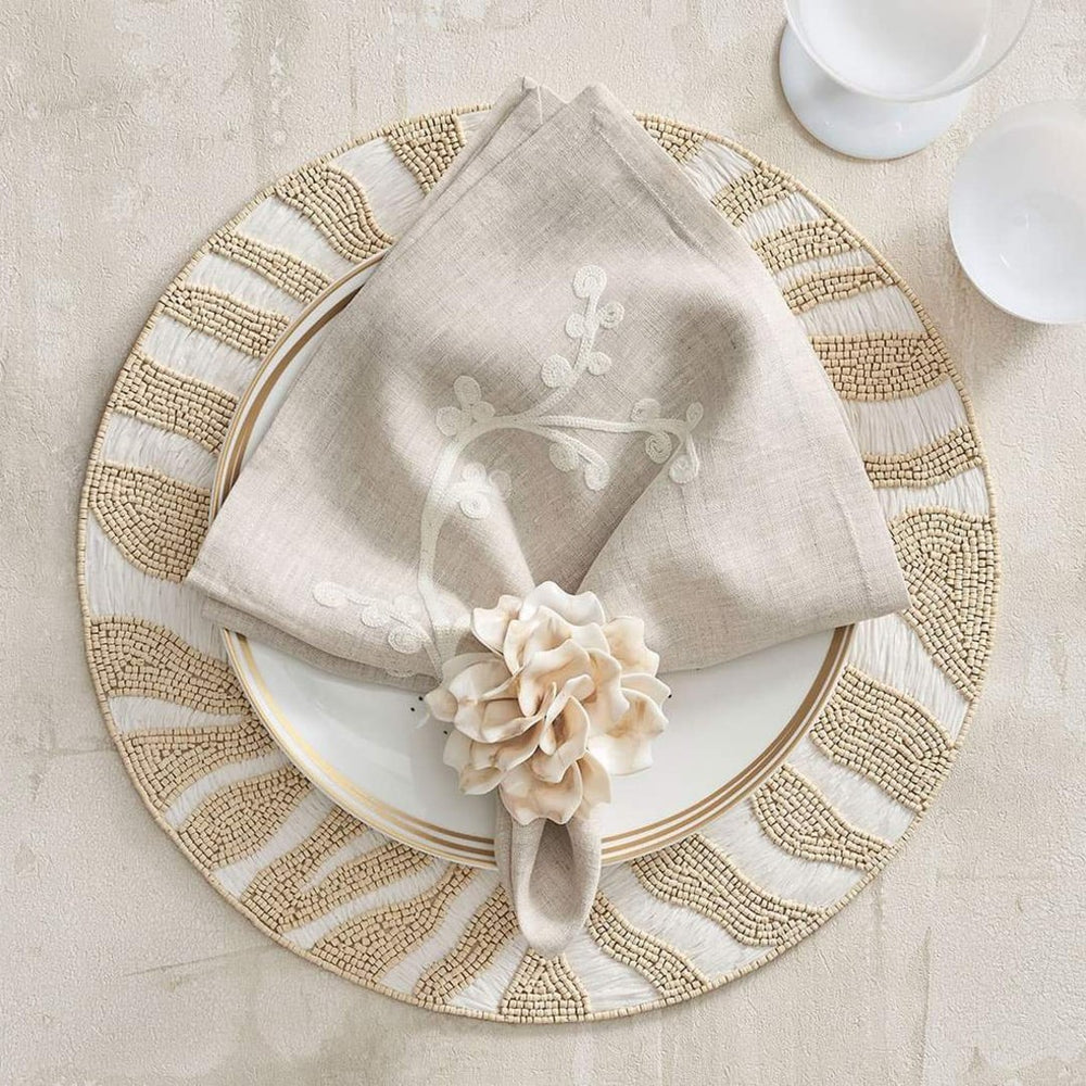Ivory napkin rings online