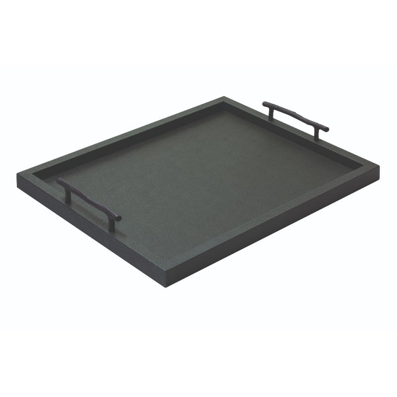 Rectangular Leather Tray 'Chaumont' Standard