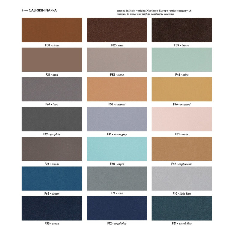 Square Leather Tray 'Chaumont' Vienna Quilt Pattern by Pigment France