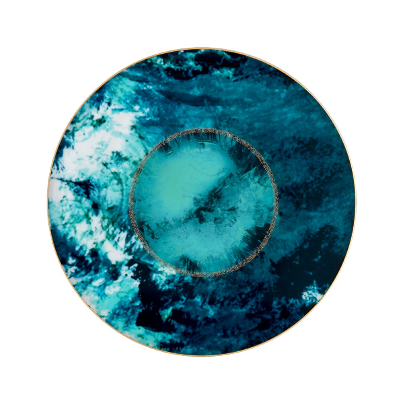 Presentation Plate - Océan Bleu
