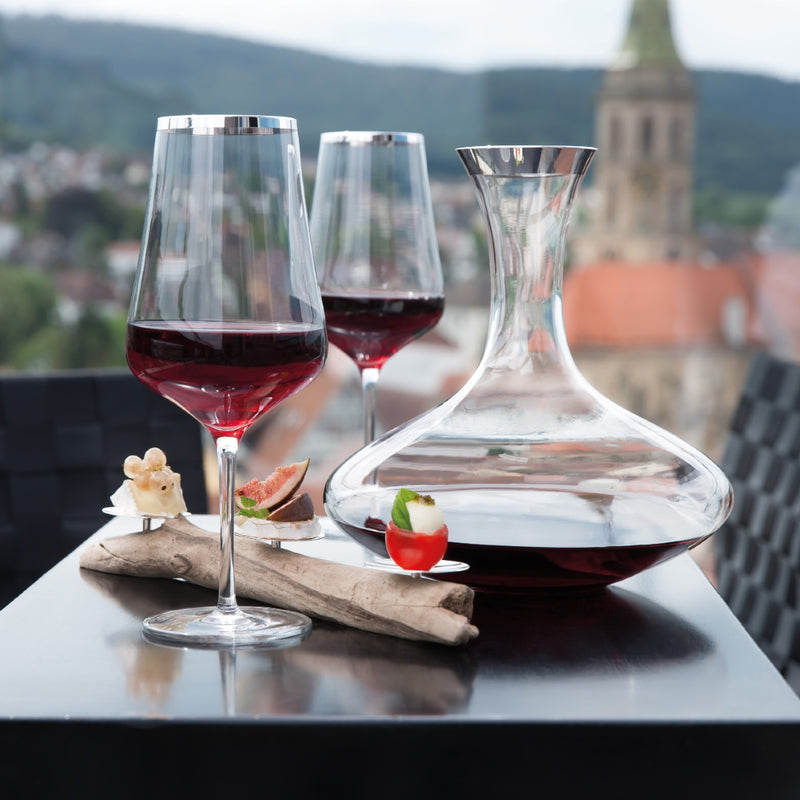 Decorative red hotsell wine glasses