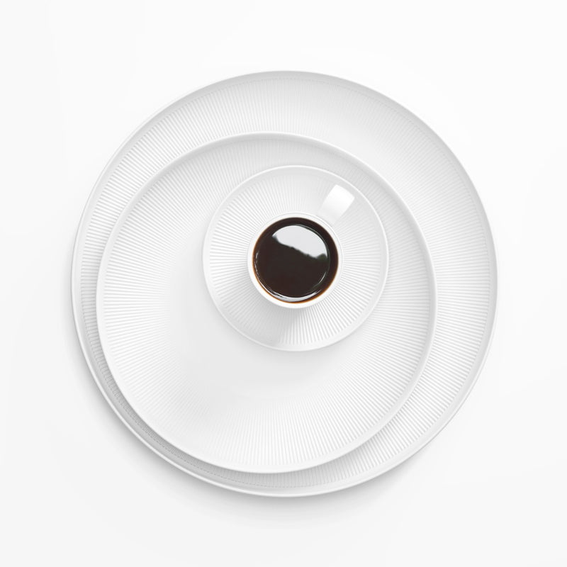 Saucer Small for Espresso Cup - Stella Satin White