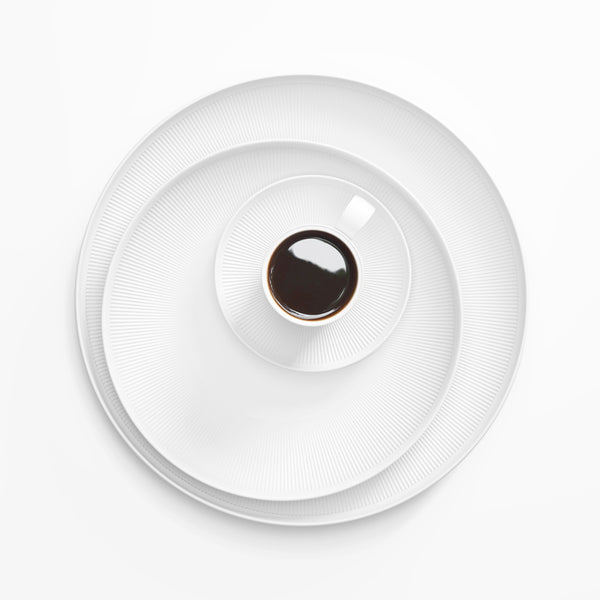 Dessert Plate - Stella Satin White