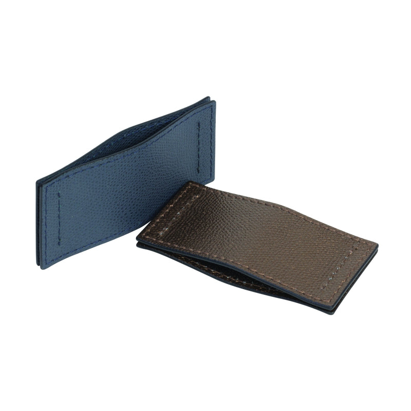 Amiramour brown leather napkin ring by giobagnara in to different colours.