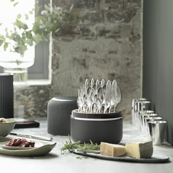 The Box in Grey with Riva Cutlery by Robbe & Berking