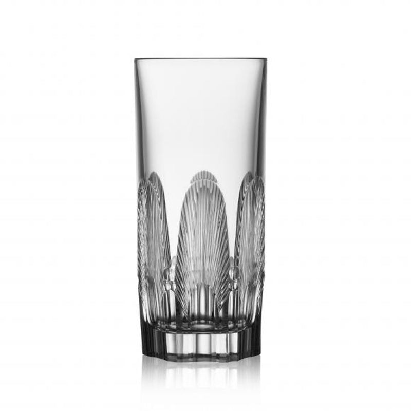 Luxury Highball Cocktail Glass in Clear Crystal – Captiva by Varga Crystal