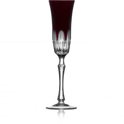 Luxury Champagne Flute in Amethyste Crystal – Captiva by Varga Crystal