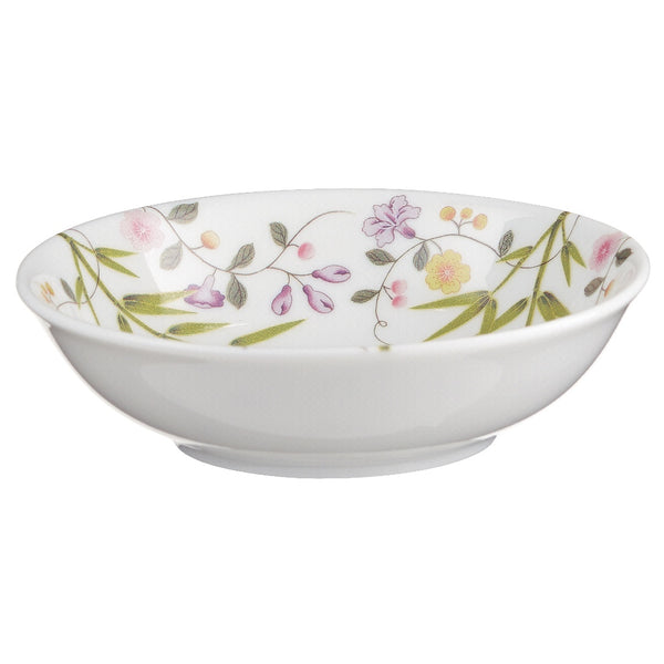 small porcelain bowl with floral sedign