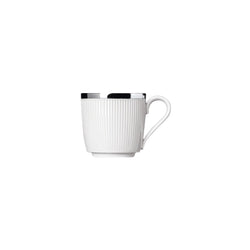 Stella Platinum porcelain espresso cup by SIEGER by FÜRSTENBERG, handcrafted in Germany with elegant platinum detailing for refined coffee service.

