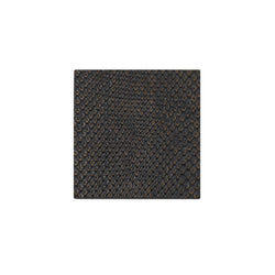 Faux Boa coaster in charcoal by Posh Trading Company, burnished dark grey-brown luxury texture
