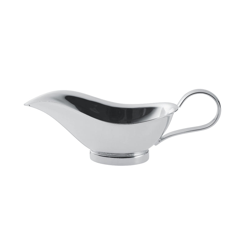 Silver-plated gravy sauce boat from the Regards collection by Ercuis.