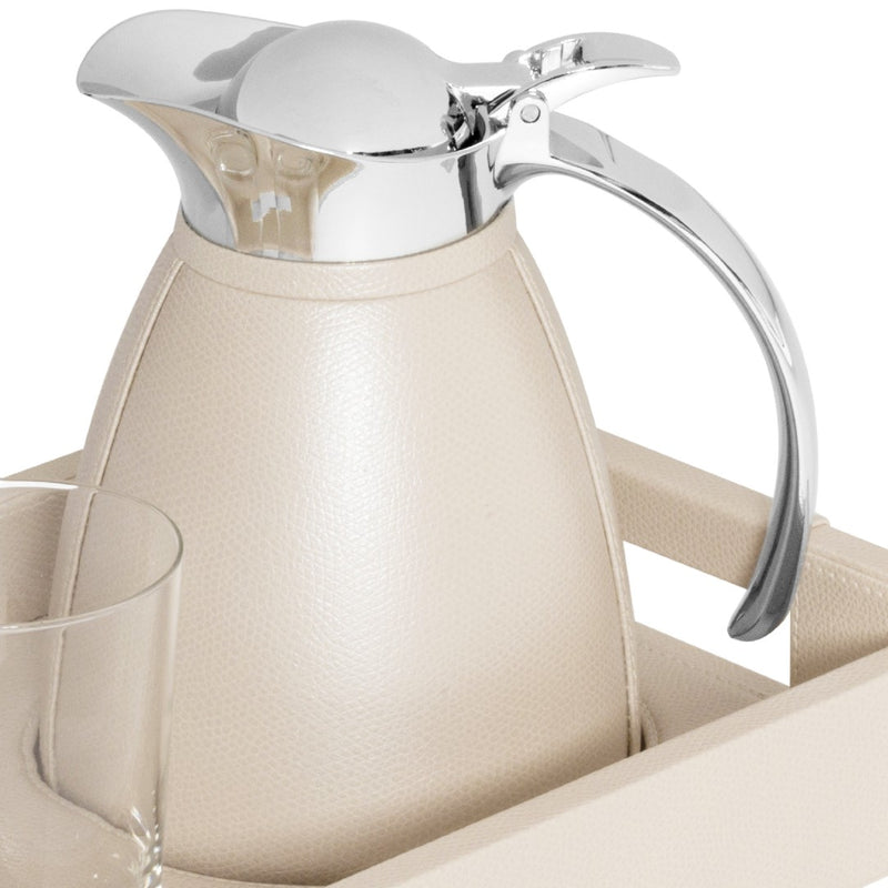 ‘Beaubourg’ Tray Set with Monceau Carafe – Pigment Closeup