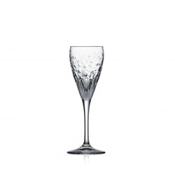 Luxury Liquor Cordial Glass Crystal with Sparkling Cut Design – Milano by Varga Crystal