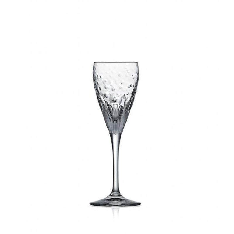 Luxury Liquor Cordial Glass Crystal with Sparkling Cut Design – Milano by Varga Crystal