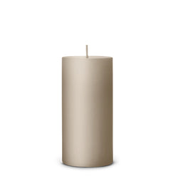 Nude Matt pillar candle 15cm by Ester & Erik, handcrafted with velvety matte finish
