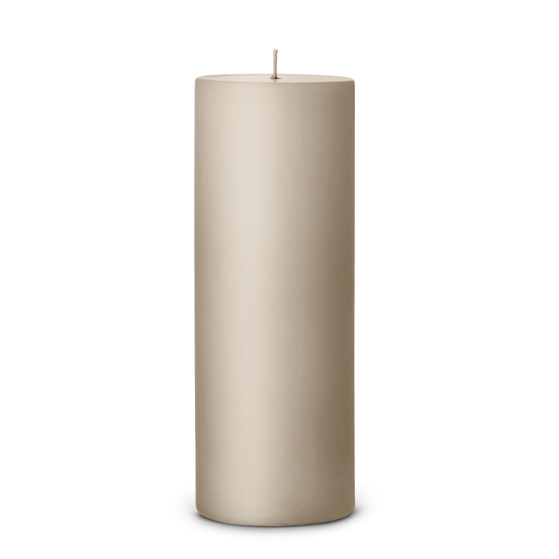 Nude Matt pillar candle 20cm by Ester & Erik with soft matte finish and clean silhouette

