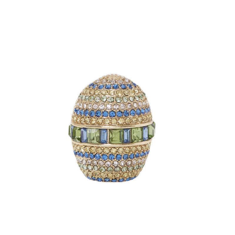 Sparkle Egg Place Card Holders in Gold by Joanna Buchanan