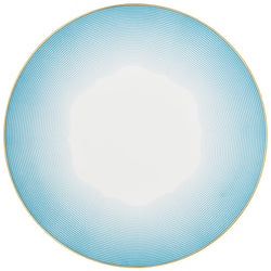 Presentation Plate with Gold Trim - Aura